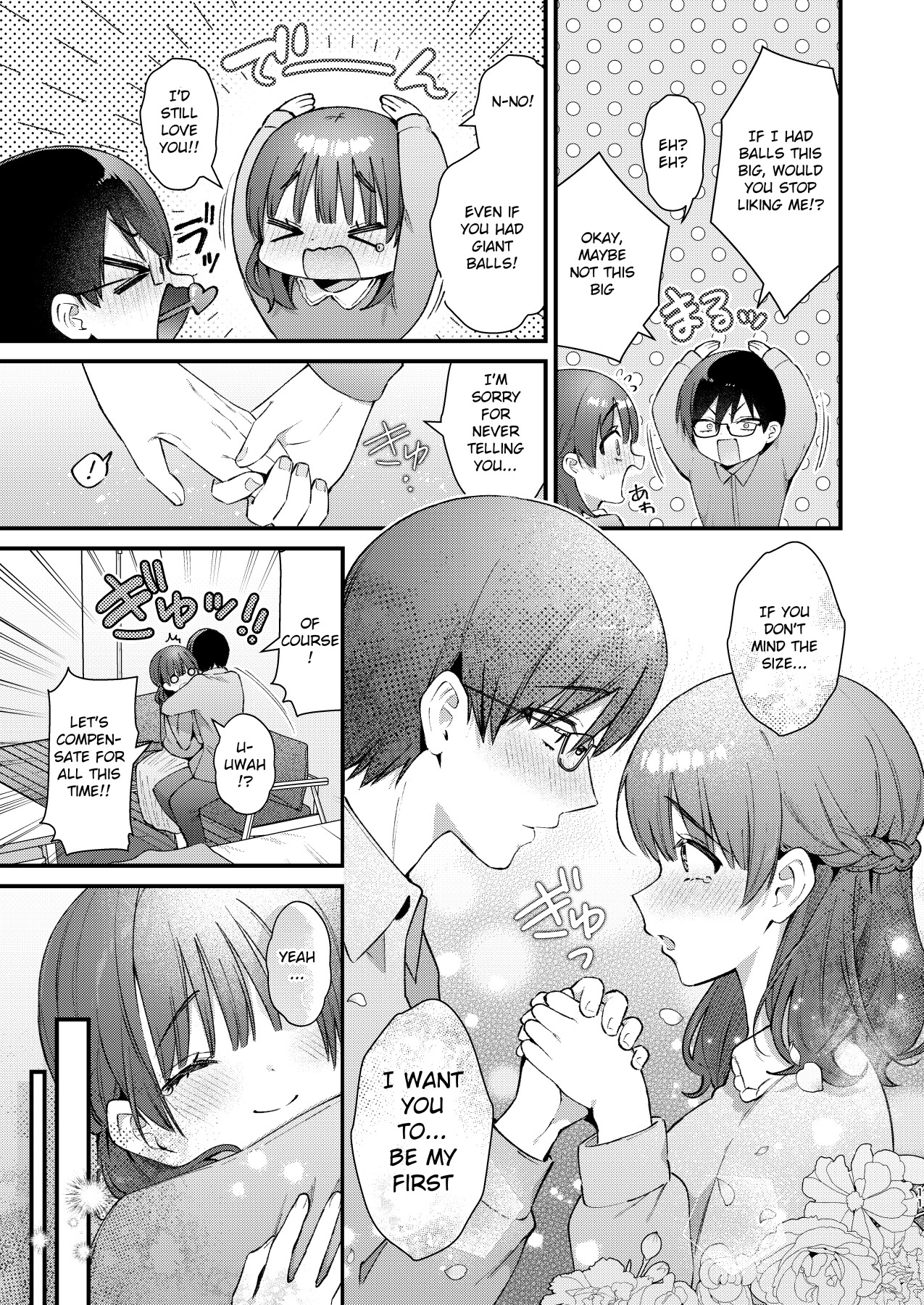 Hentai Manga Comic-My innocent and quiet girlfriend confessed to me that she has a large clitoris.-Read-10